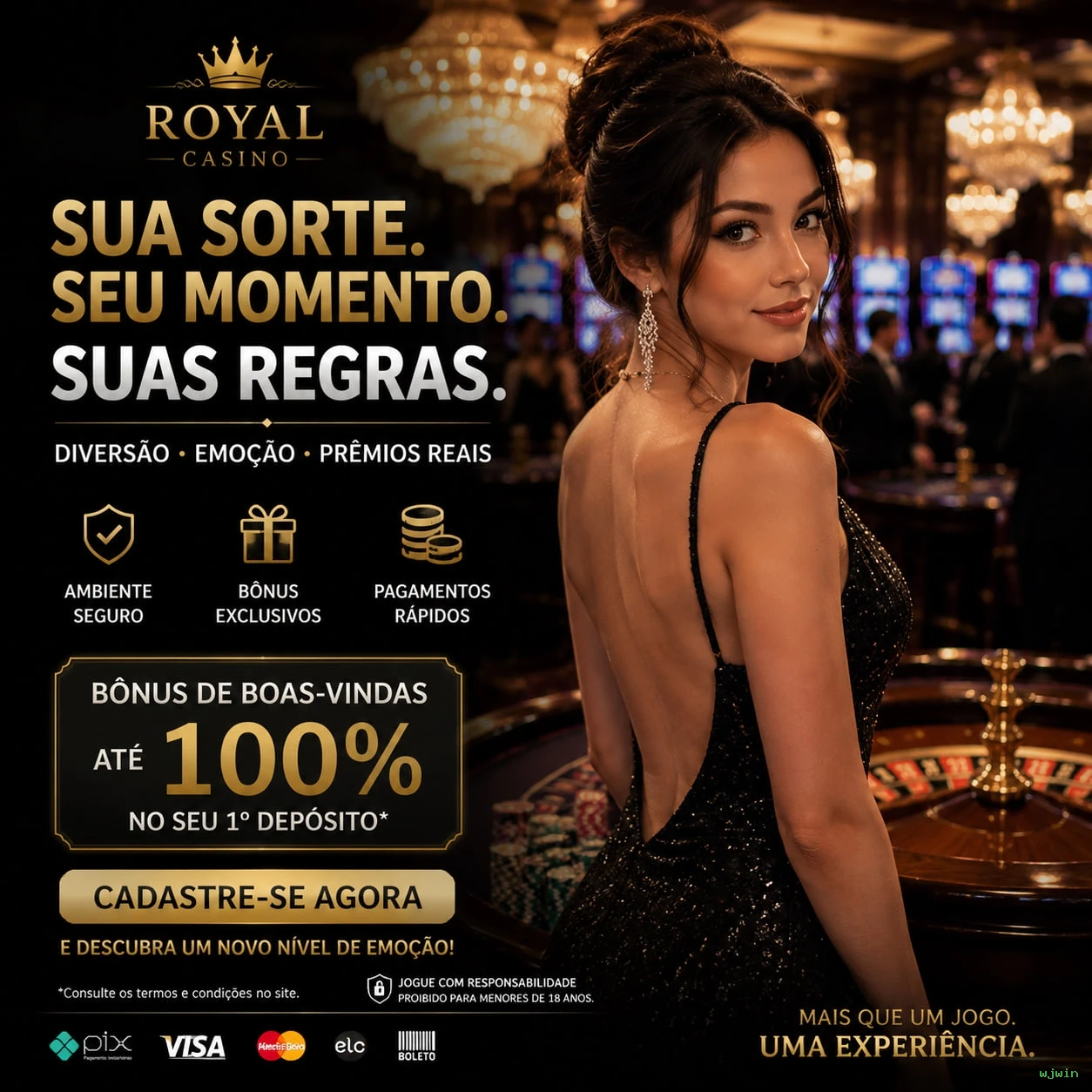 Imagem promocional dos jogos de lottery da wjwin